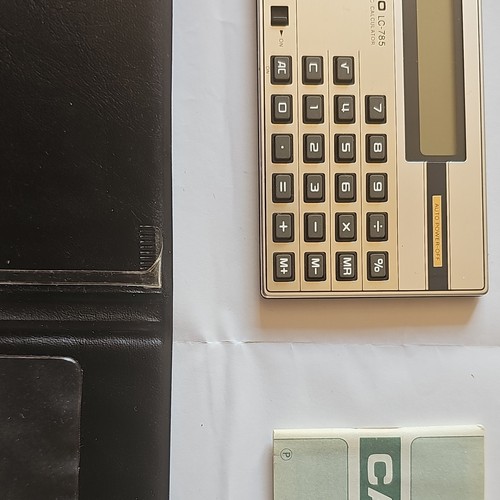 Vintage casio 785 pocket - vintage,