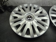 Volkswagen Wheel Caps Steel Wheel Trims NEW GENUINE 15 inch FULL SET 4