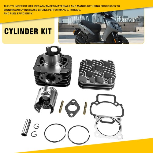 70cc cylinder head piston kit - cylinder,