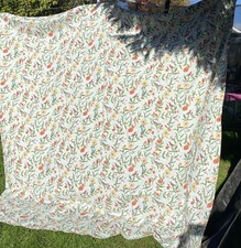 CATH KIDSTON SUMMER BIRDS  KING DUVET COVER  ONLY NO PILLOWCASES 90” W x 82” L .