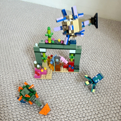 Lego minecraft the - lego, guardian