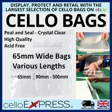 Clear Cello Display Bags -