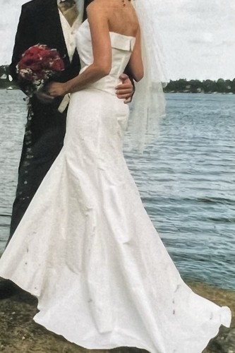 Two piece wedding dress size