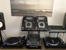 Cdj 2000 Nxs X2 + Pioneer Plx  1000 X2 And Xone 92 Mixer Plus Cdj Stand And Case