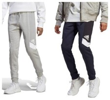 adidas Joggers Jog Jogging Bottoms Track Pant Navy Grey Sweat Pants Size Mens S