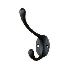 Hook Black Cast Iron Coat