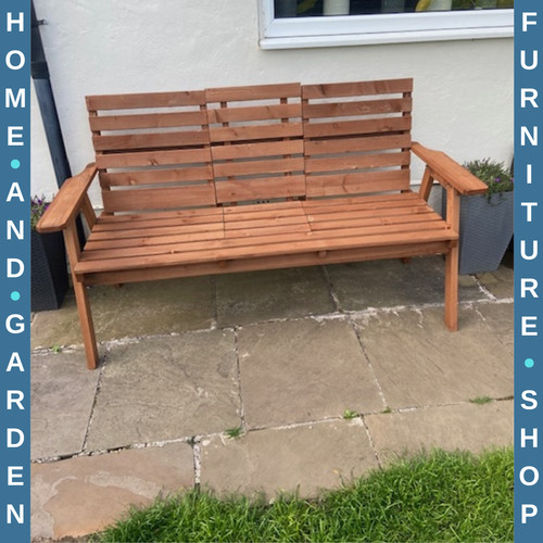 Seater wooden garden - 2,