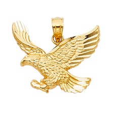 GOLD - 14K Yellow Gold Eagle