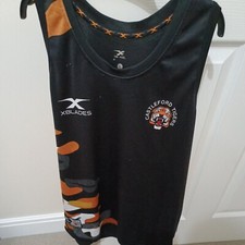 XBlades Castleford Tigers Rugby League Training Vest. Size large