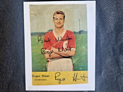 Roger hunt autographed - hunt,