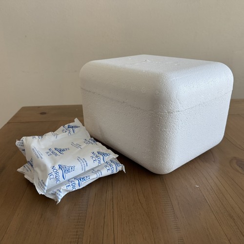 Styrofoam cooler insulated - styrofoam,