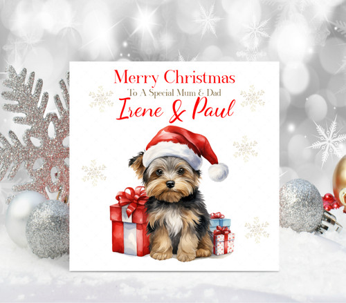 Personalised dog christmas - personalised,