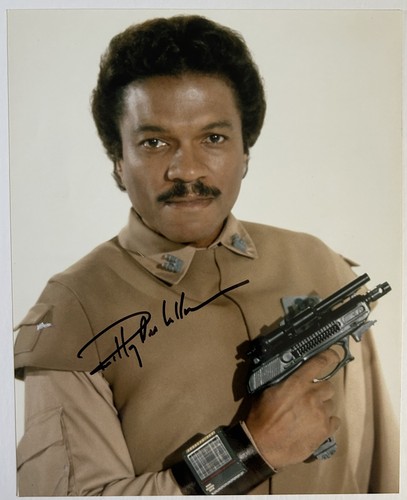 Billy dee williams autograph - billy,