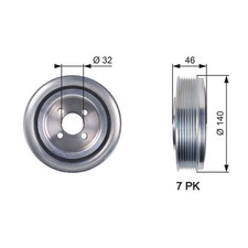 DAYCO DPV1008 Crankshaft