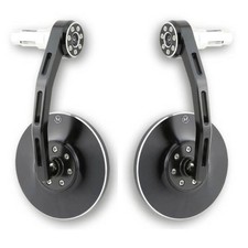 Bar end mirror pair, black