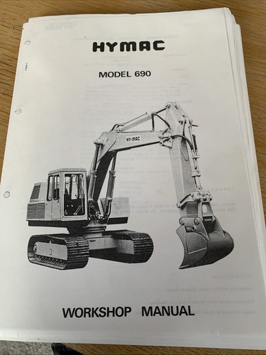 Hymac 690 workshop manual - hymac,