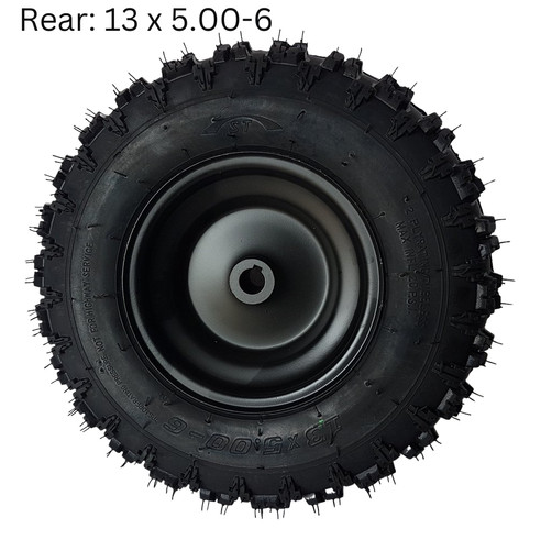 Wmq13 rear wheel with - wheel, tyre