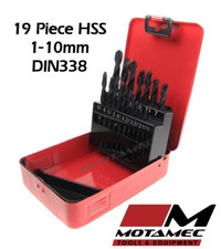 Motamec 19 Piece HSS Drill