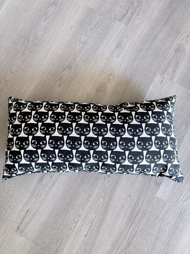 Ikea black cat - ikea, bolster