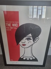 Pete Mckee The Who TCT RAH 25/02/22 Signed,Mckee Roger Daltry & Pete Townsend