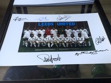 Leeds united signed picture - united,