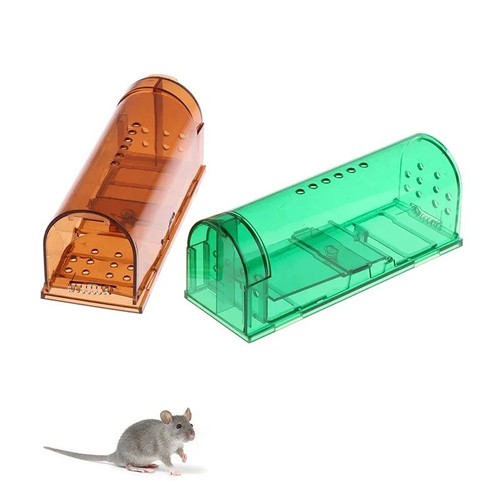 Reusable plastic mouse trap - plastic,