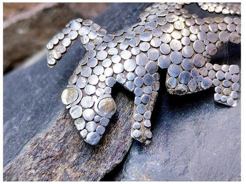 Vintage sterling silver gecko - vintage,