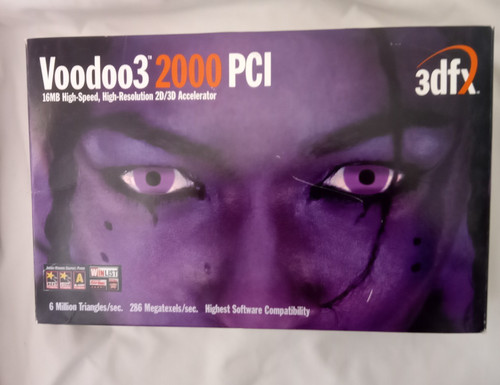 3dfx voodoo 2000 pci 16mb - 3dfx,