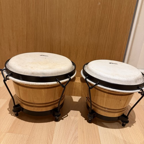 Tiger wood bongo drums 7 - -, &