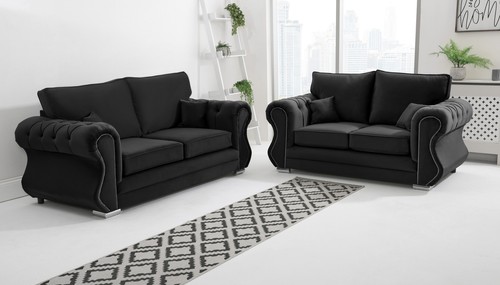 Falcon chesterfield 2 sofa - ,