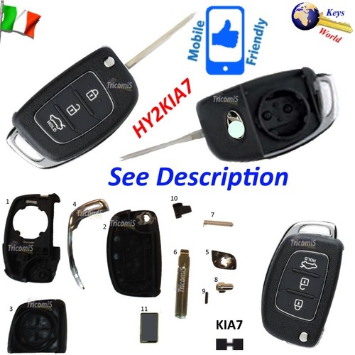 Key blank shell - blank, case