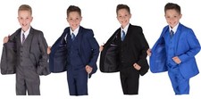Boys Suits 5 Piece Wedding