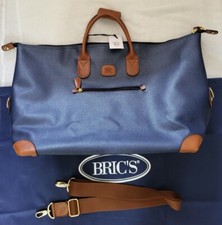 BRICS Blue Tobacco Leather