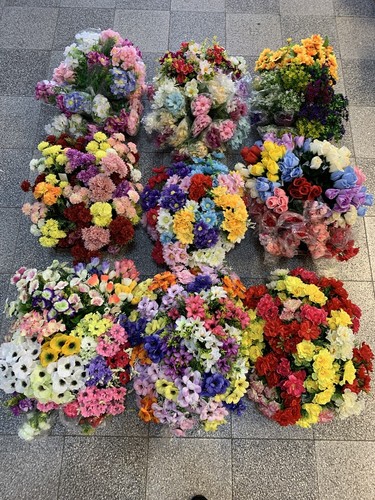 12x flower bushes joblot - 12x,