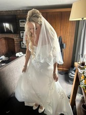 Wedding Dress Ball Gown Style (Bridal 22) (High Street Size 16-22) Corset Back