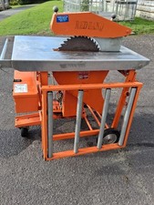 REDBAND SAW BENCH WS400P WITH HONDA GX160 PETROL ENGINE