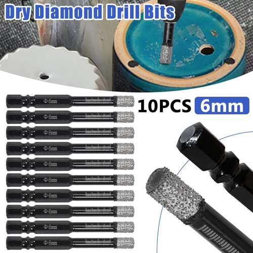 10pcs 6mm dry diamond - 10pcs,