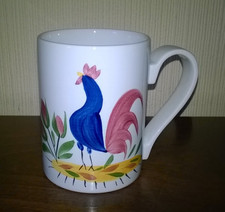 Portmeirion Llanelli Cockerel Pottery Mug