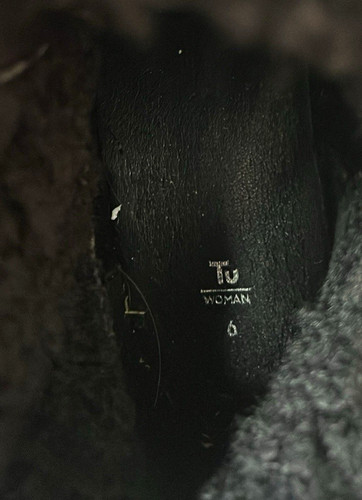 Women black ankle bootie - black,