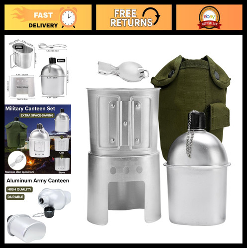 Military canteen kit wwii - canteen,