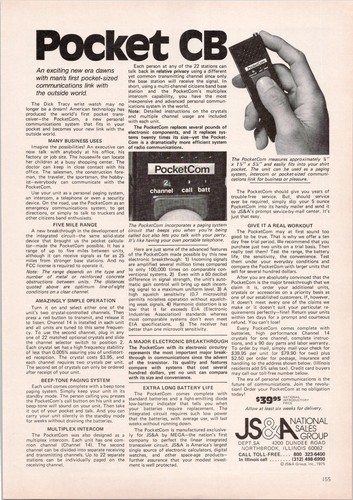 Pocketcom vintage 1975 - vintage,