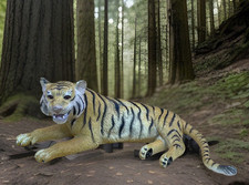 ELC Vintage Tiger Figure 17cm