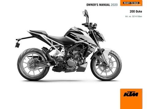 Ktm owners manual book guide - owners,