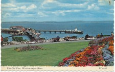PC06251 The Old Pier. Weston super Mare. 1982
