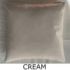Premium PVC Faux Leather Cushion With Pad Insert Handmade Pillow Sofa Home Decor