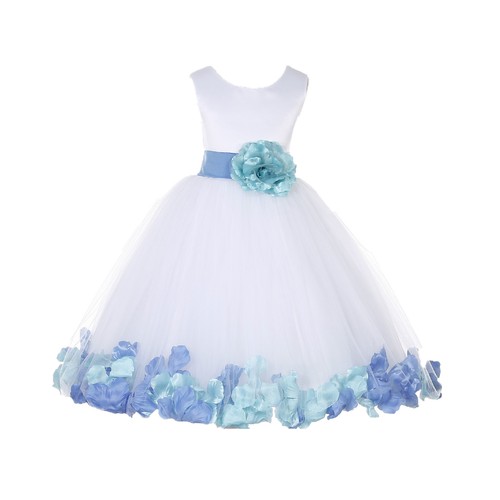 Wedding white tulle flower - wedding,