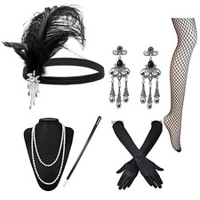 6pcs 1920s Great Gatsby