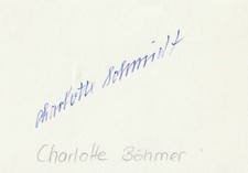 Charlotte Schmidt (FRG) -