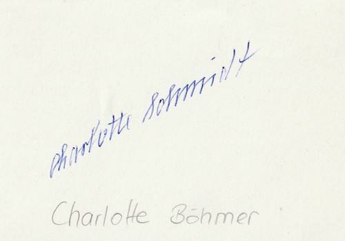 Charlotte schmidt - schmidt,