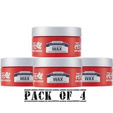 4x Brylcreem Styling Hair Wax Controlled Strong Hold 75ml